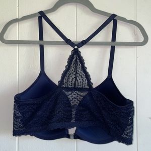 Aerie Bra 38C Navy Blue - Lace Racerback